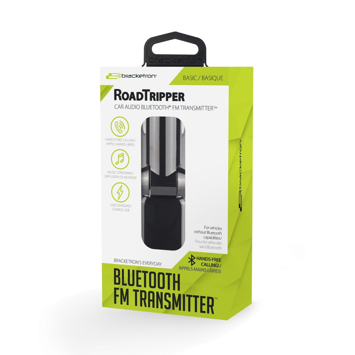 Bracketron RoadTripper Bluetooth FM Transmitter - Black