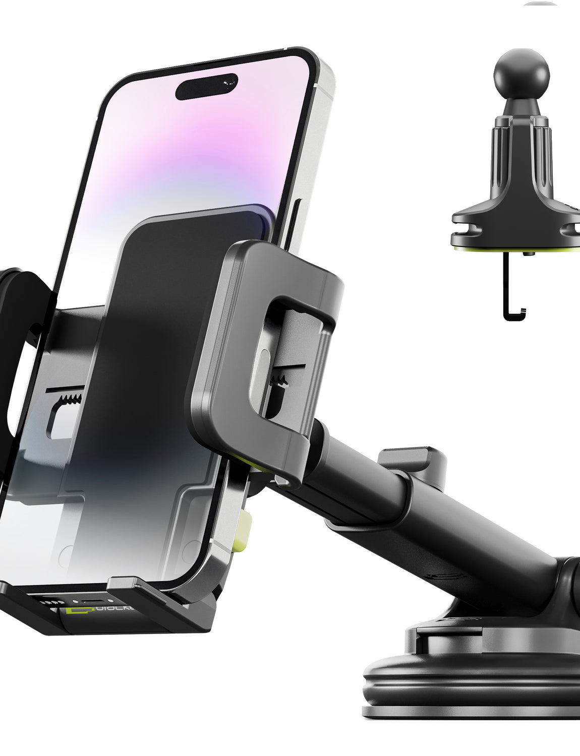 Bracketron TripGrip 1.0 Extend Window, Dash & Vent Mount