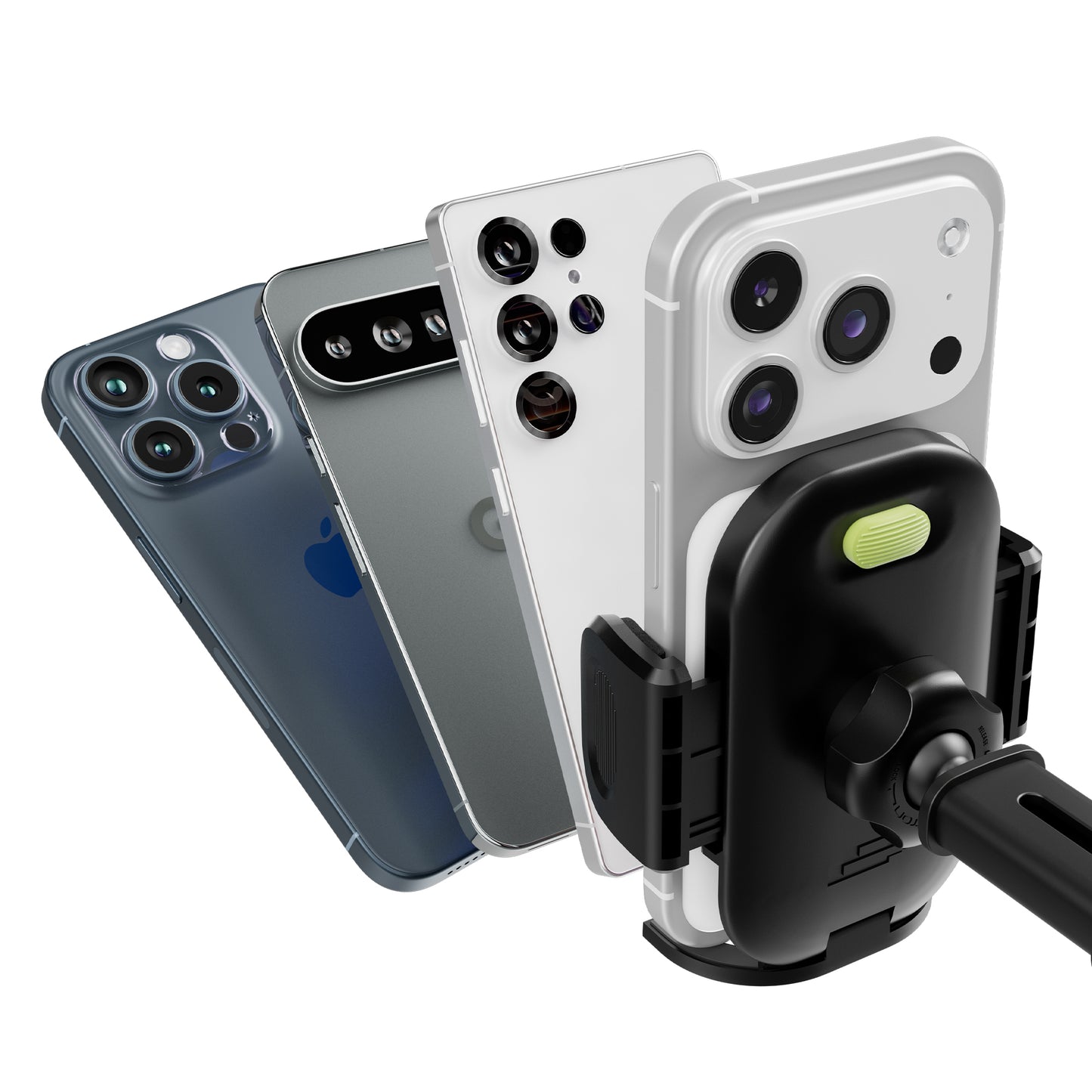 Bracketron TripGrip 2.0 Extend Car Phone Holder – Dashboard & Windshield Mount with Telescopic Arm