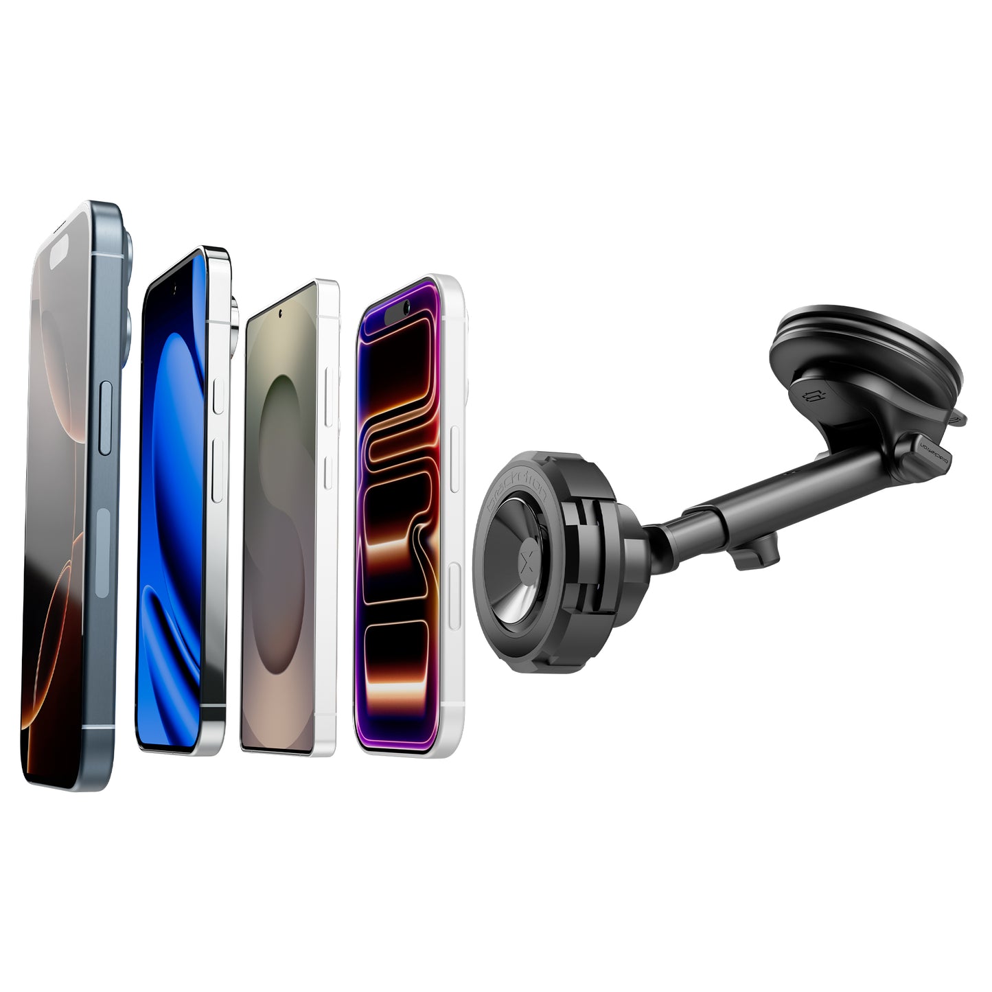 Bracketron MagAlign Max Magnetic MagSafe Car Phone Mount