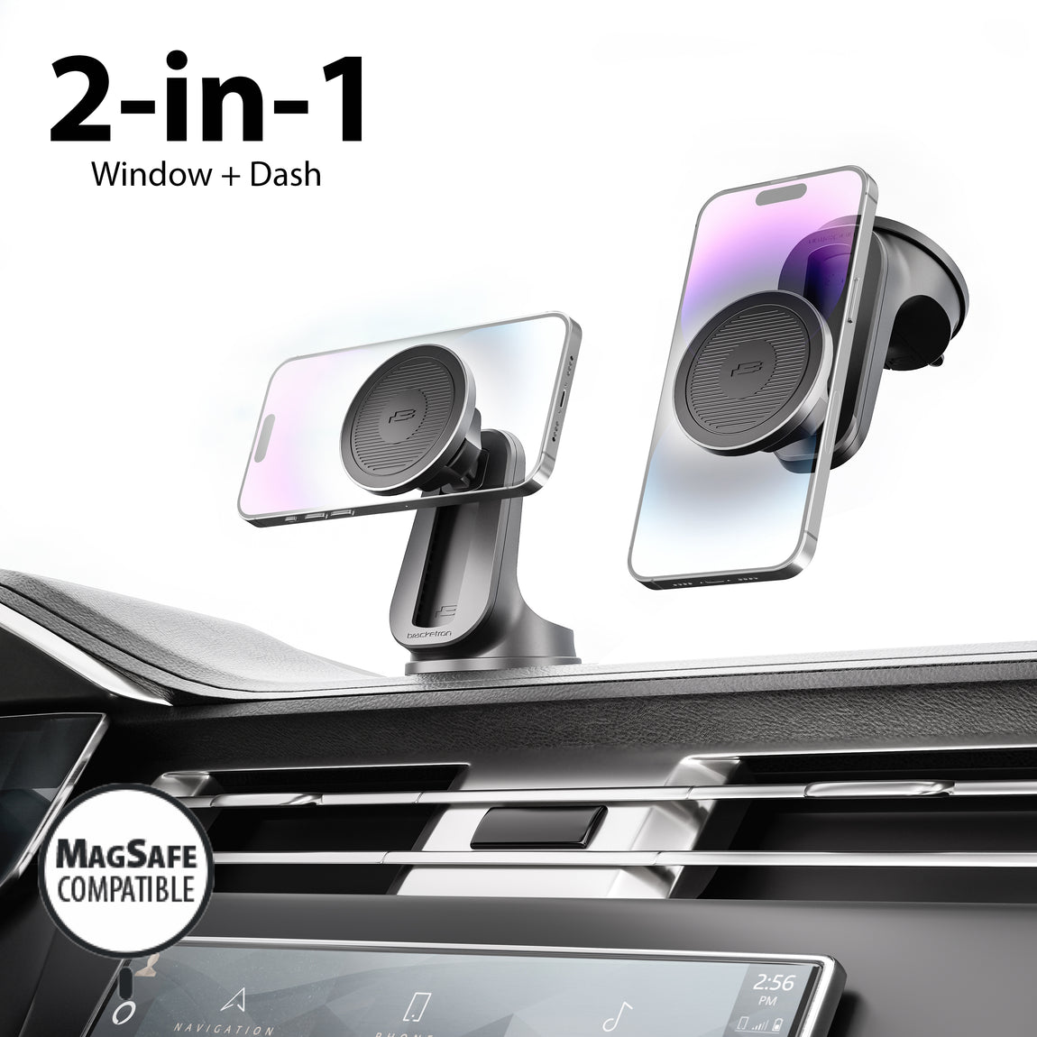 Bracketron MagAlign Dash & Window Mount