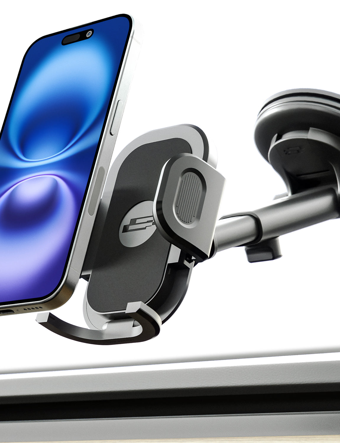 Bracketron TripGrip 2.0 Car Phone Holder – Dashboard & Windshield Mount with Telescopic Arm