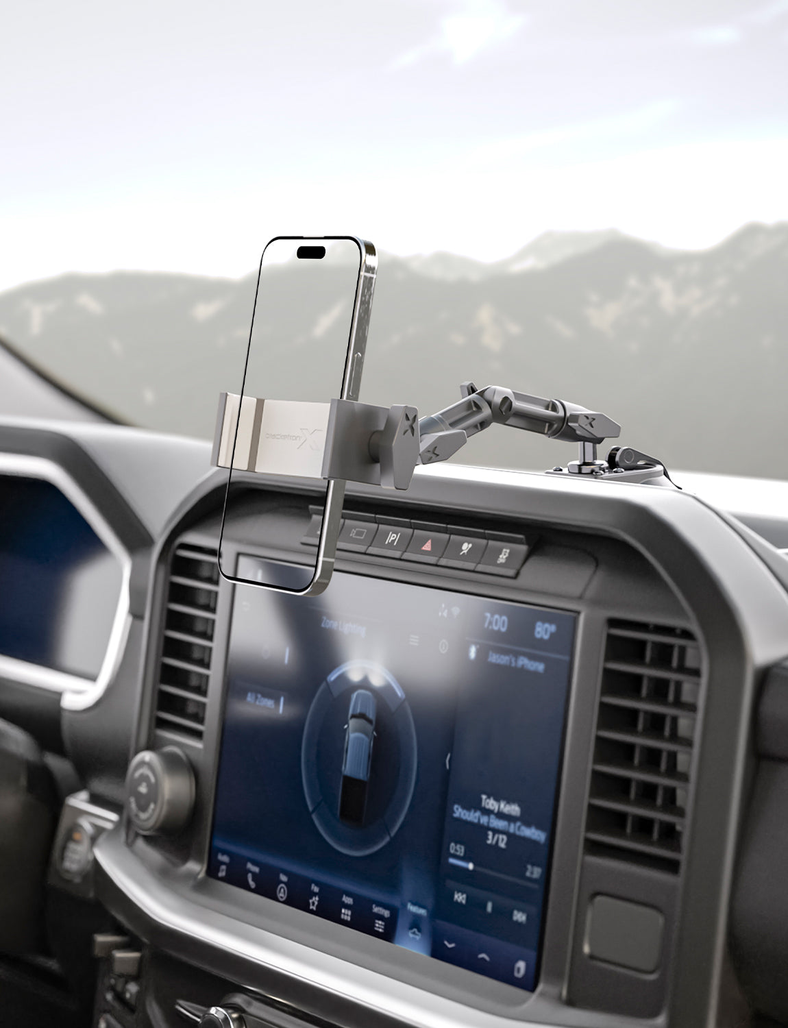 Bracketron X Heavy Duty Aluminum Cell Phone Dock PRO