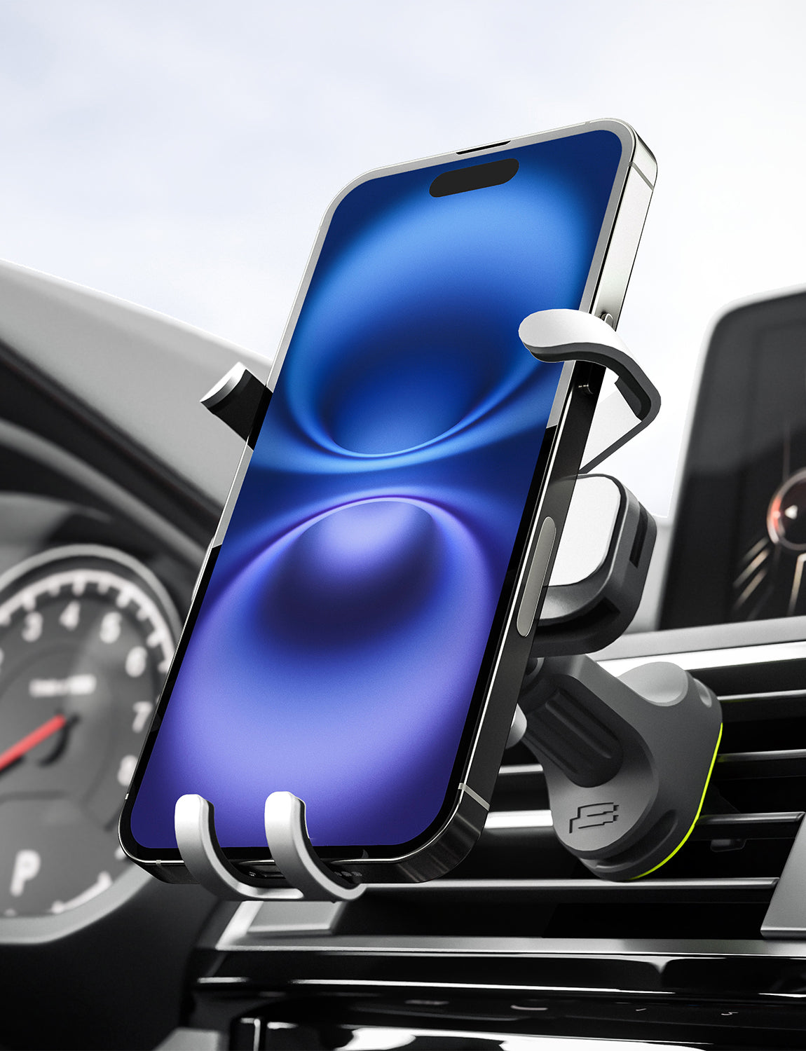 Air Vent Mount Vertical Phone Mount UGREEN Gravity Auto Lock Air