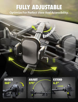 Bracketron OneClick Extend Car Cell Phone Mount