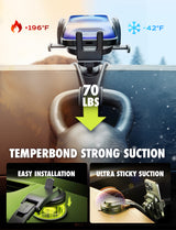 Bracketron OneClick Dash Phone Mount for Car Dashboard