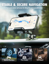 Bracketron TripGrip 1.0 2-in-1 Car Phone Mount, Vent & Dash Holder