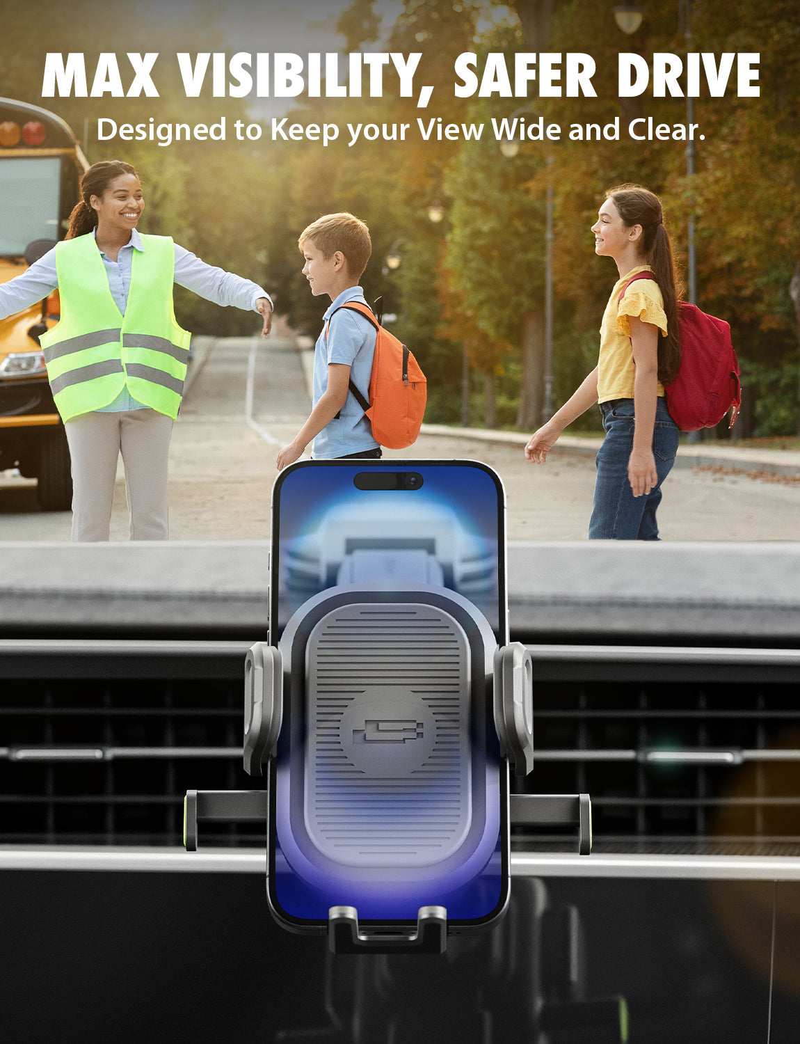 Bracketron OneClick Dash Phone Mount for Car Dashboard