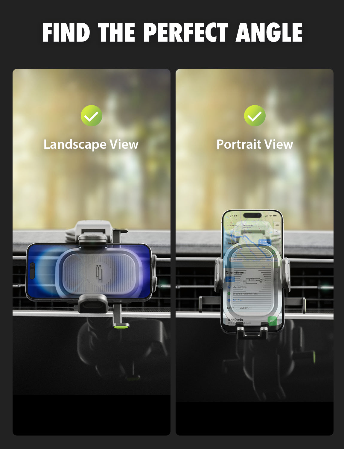 Bracketron OneClick Dash Phone Mount for Car Dashboard