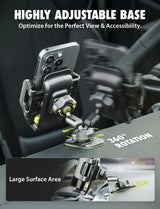 Bracketron TripGrip 1.0 2-in-1 Car Phone Mount, Vent & Dash Holder