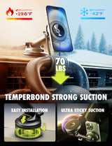 Bracketron MagAlign Max Magnetic MagSafe Car Phone Mount