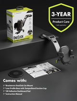 Bracketron OneClick Dash Phone Mount for Car Dashboard