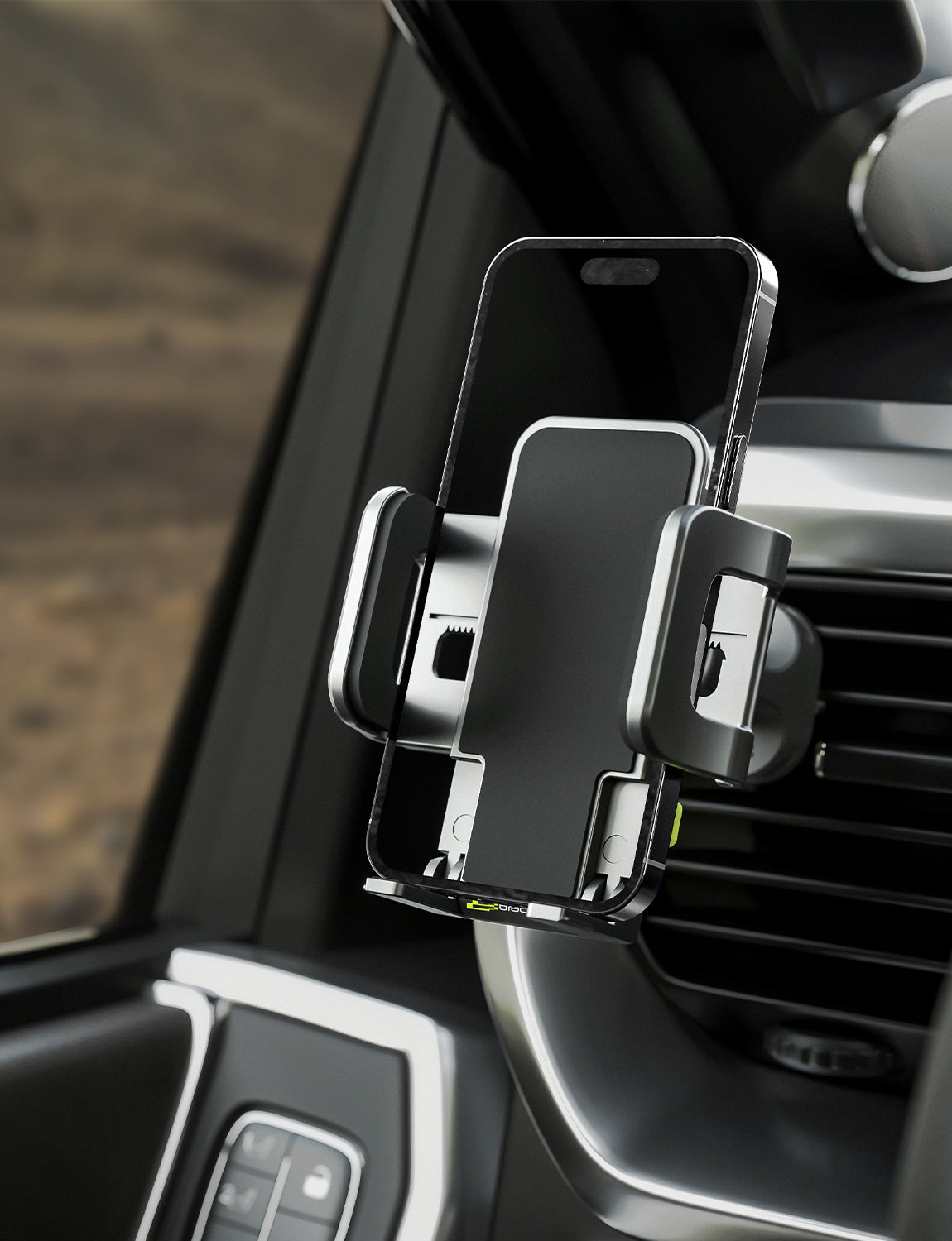 Bracketron TripGrip 1.0 2-in-1 Car Phone Mount, Vent & Dash Holder