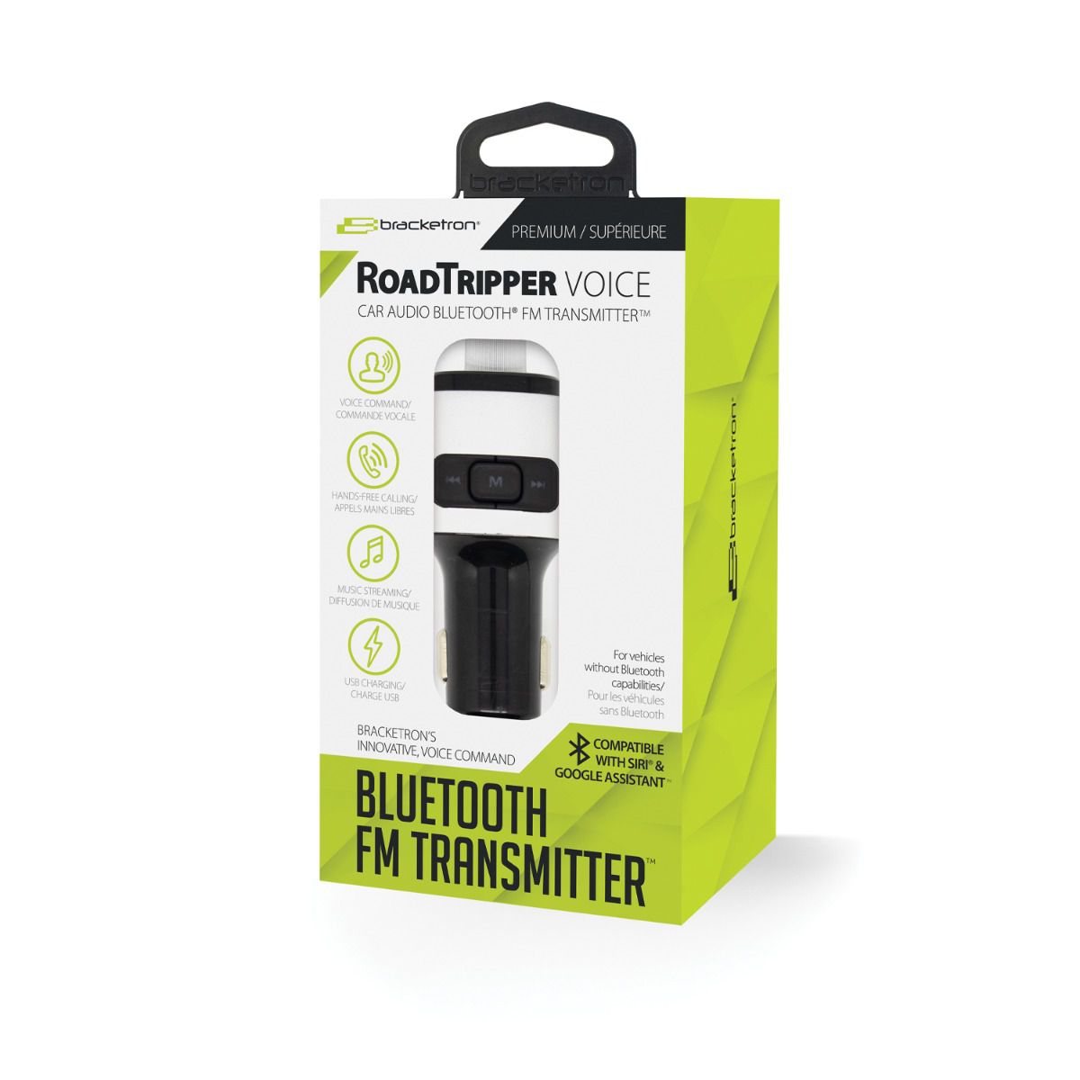 Roadtripper VOICE Car Audio Bluetooth FM