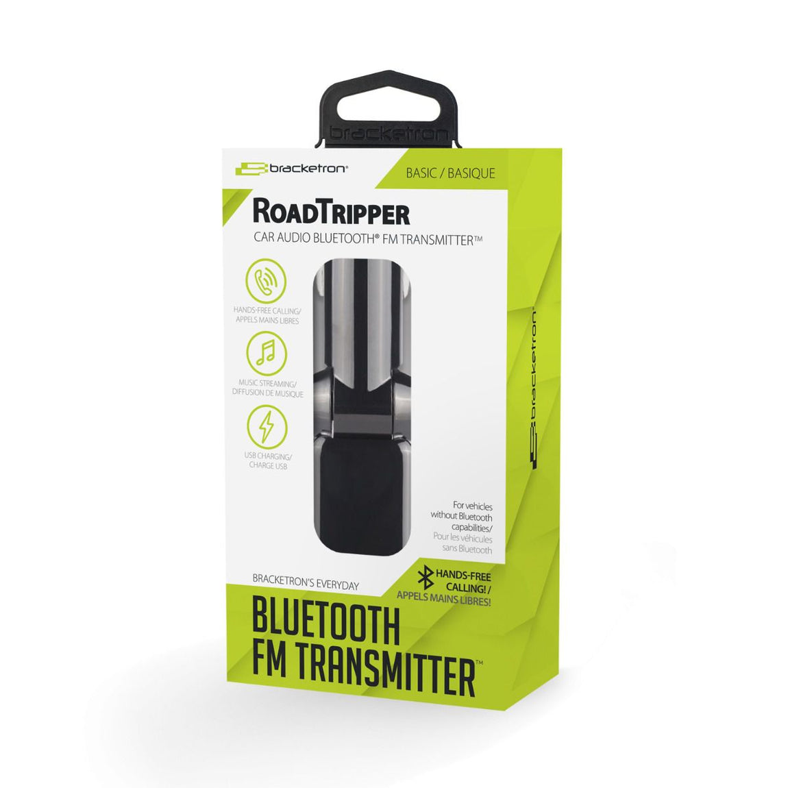 Bracketron RoadTripper Bluetooth FM Transmitter - Black