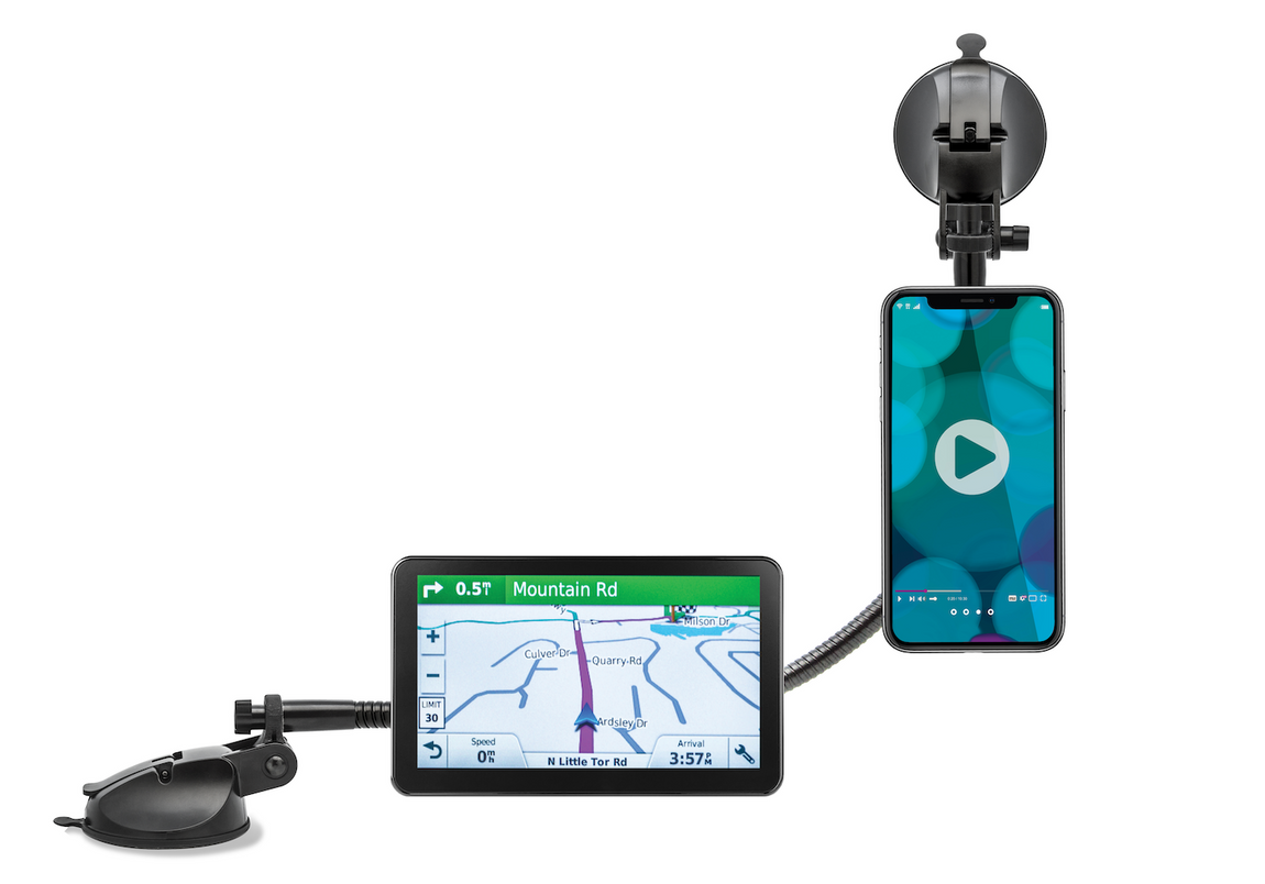 Bracketron X Heavy Duty Gear Rack PRO_Portable Dash+Window