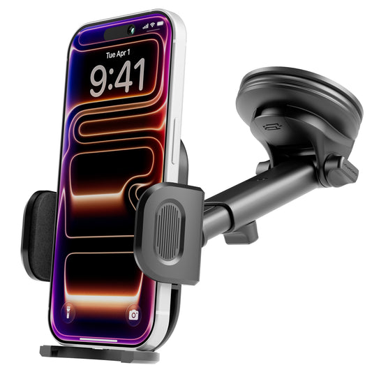 Bracketron TripGrip 2.0 Extend Car Phone Holder – Dashboard & Windshield Mount with Telescopic Arm