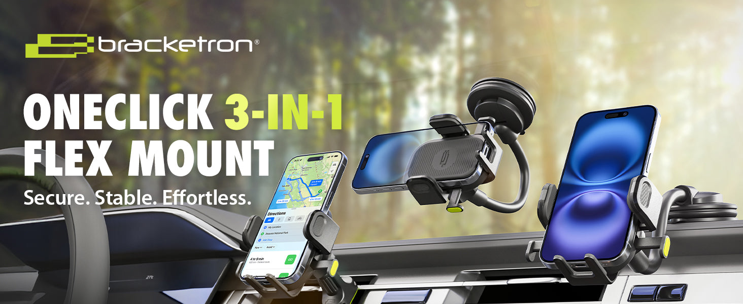 Bracketron TripGrip 2.0 Flex Window & Vent Mount desktop feature image 1