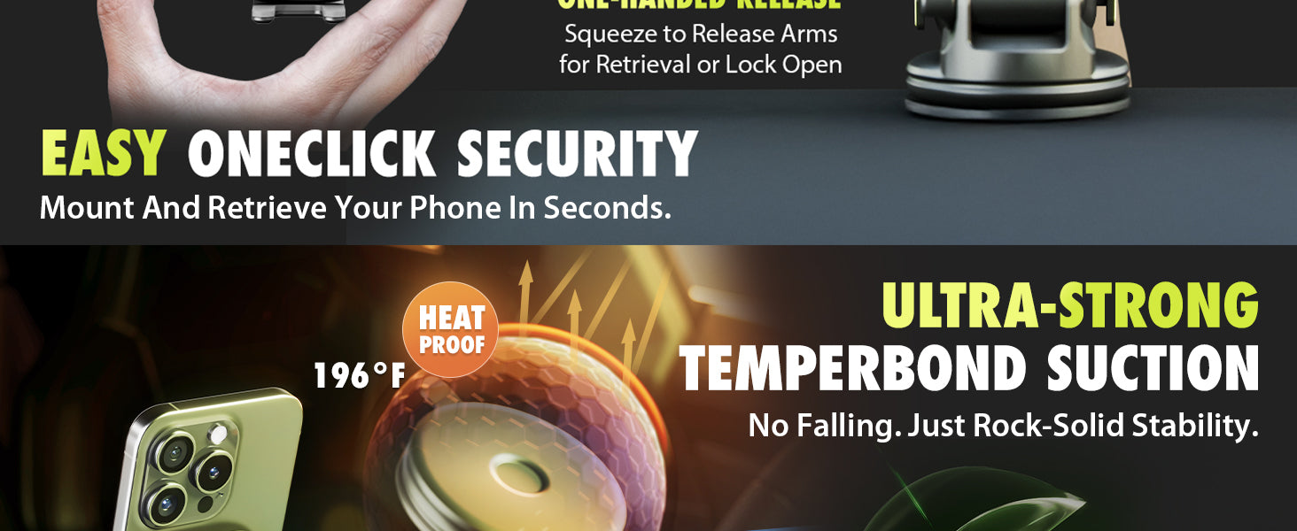 Bracketron TripGrip 2.0 Flex Window & Vent Mount desktop feature image 3