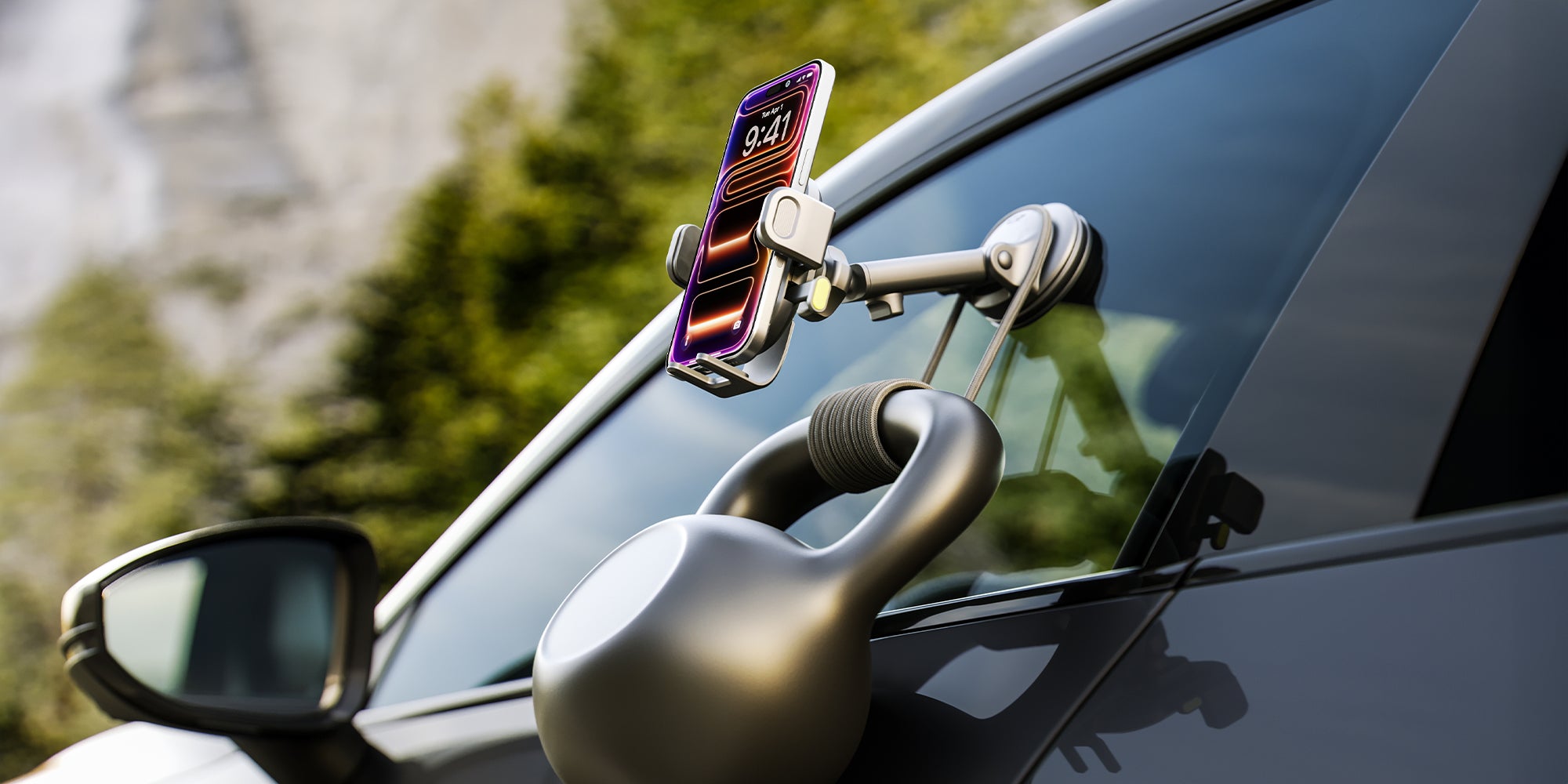 Bracketron OneClick Extend Car Cell Phone Mount