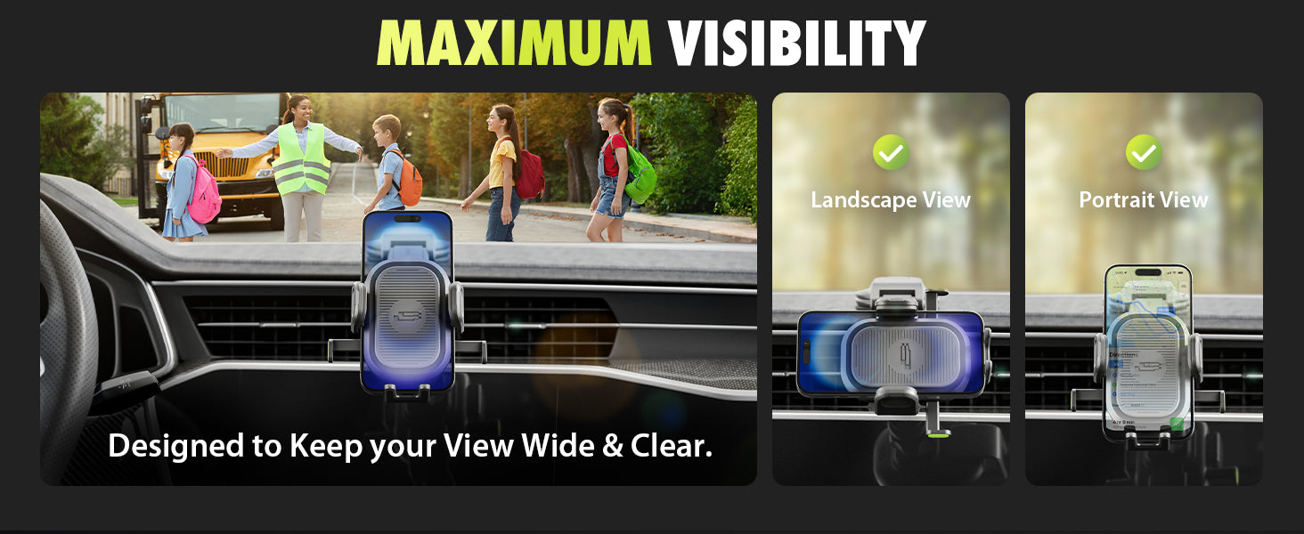 Bracketron OneClick Dash Phone Mount for Car Dashboard desktop feature image 6