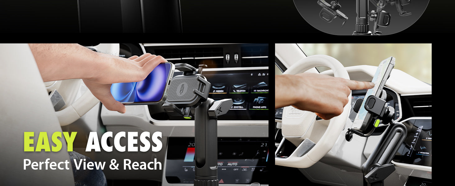 Bracketron OneClick Cup Holder Mount desktop feature image 4