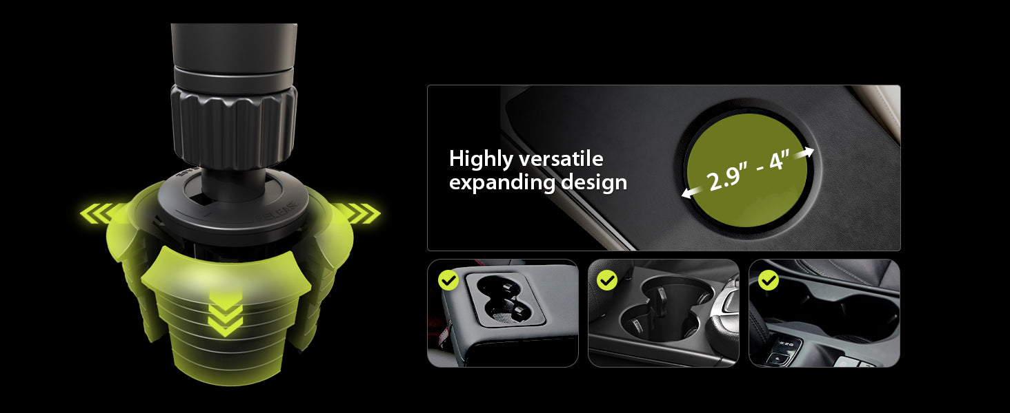 Bracketron OneClick Cup Holder Mount desktop feature image 6