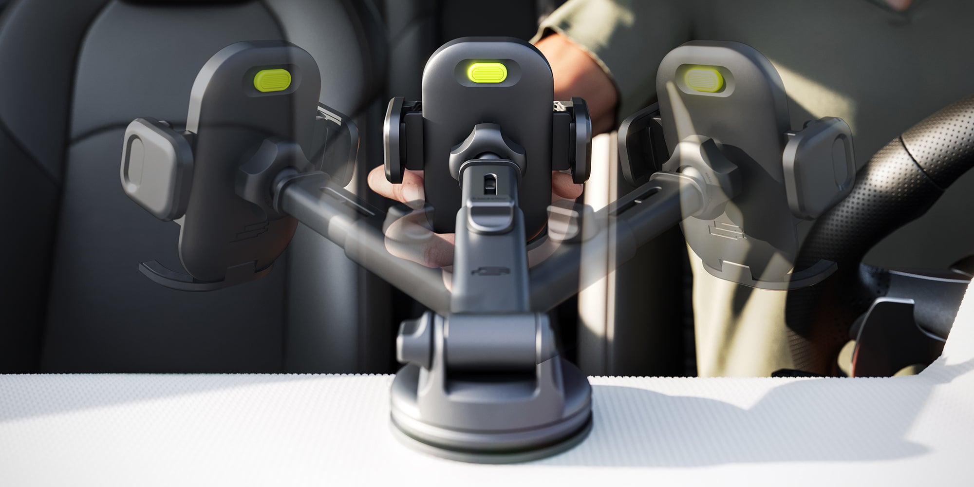 Bracketron TripGrip PRO Extend Window & Dash Mount