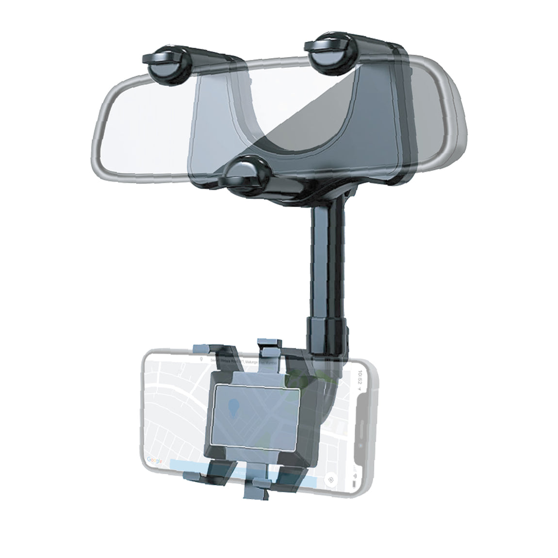 Bracketron MirrorGrip Extendable Rearview Mirror Mount
