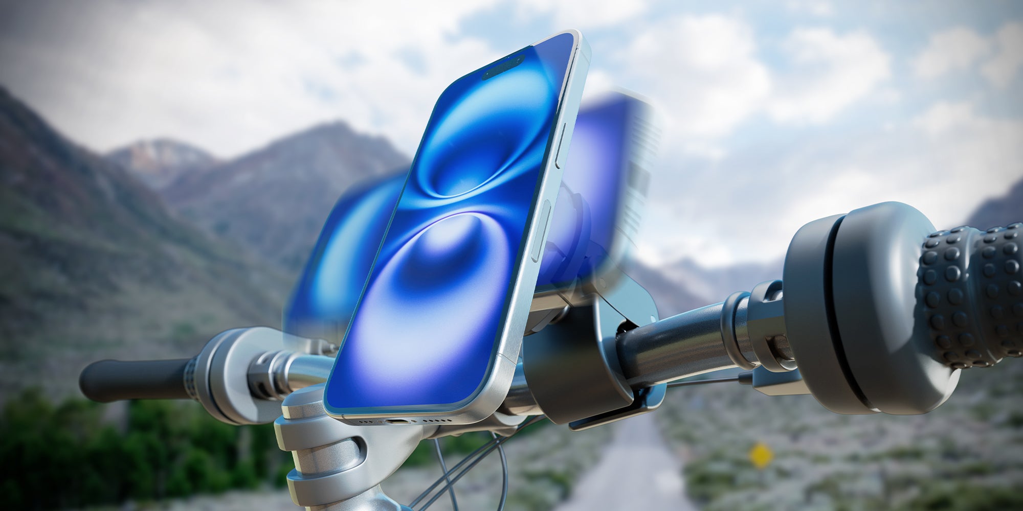 Bracketron MagAlign MAX  Magnetic Suction Handle Bar Mount