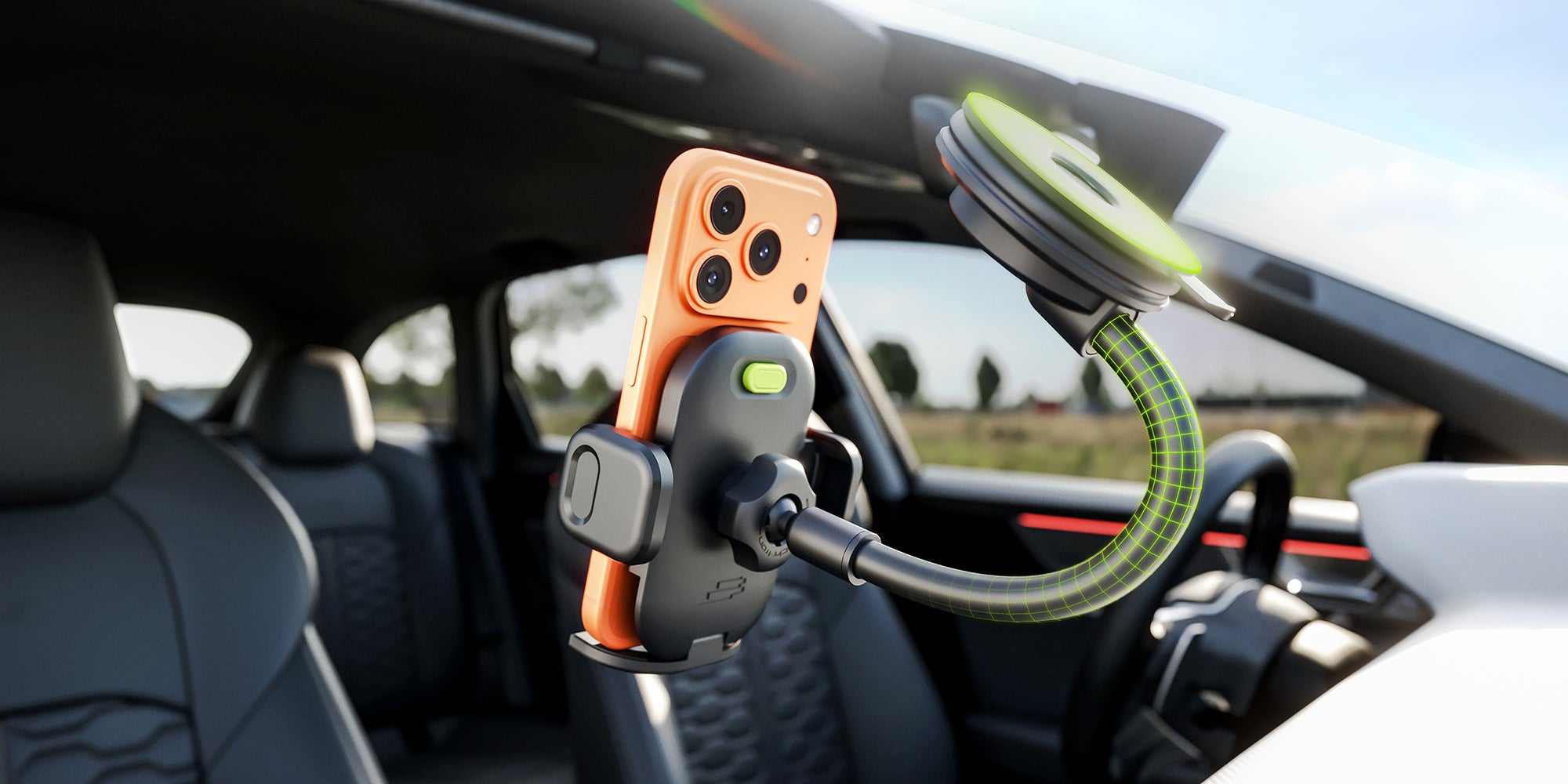 Bracketron TripGrip PRO Flex Window & Dash Mount
