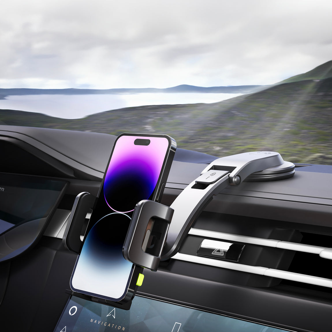 Bracketron TripGrip 1.0 Wave Low-Profile Dash Mount