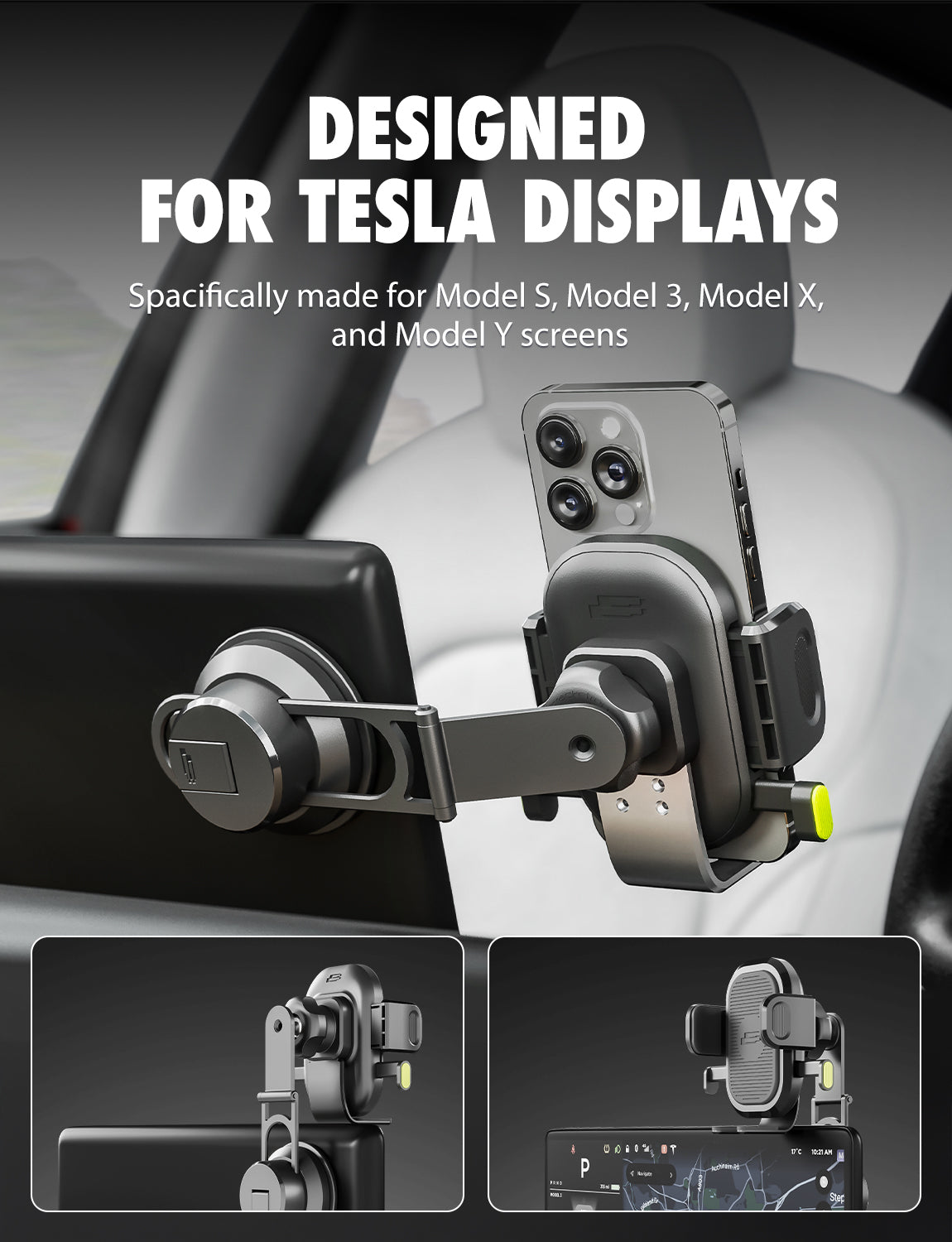 Bracketron OneClick Pivot Phone Mount