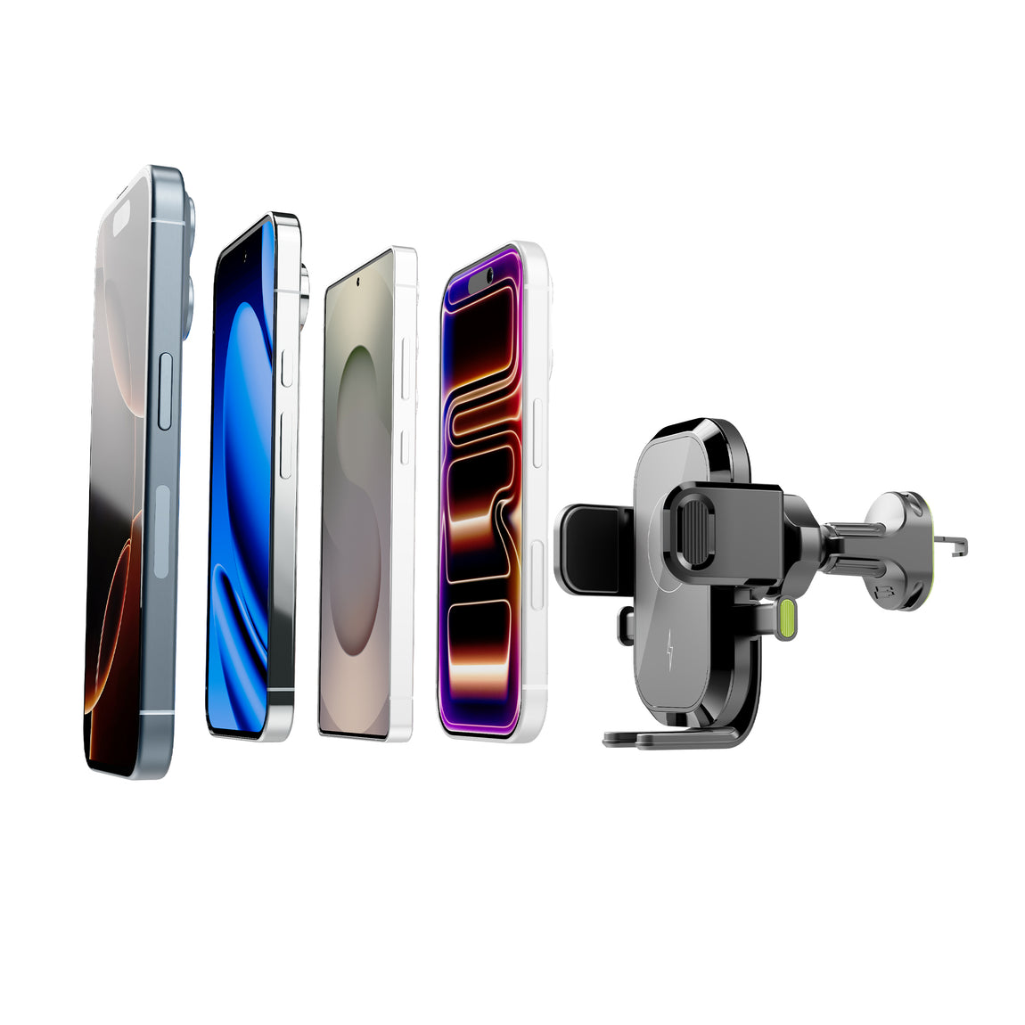 Bracketron PwrUp TripGrip Vent & Dash Mount