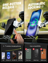 Bracketron PwrUp Automatic Dash/Window/Vent Mount