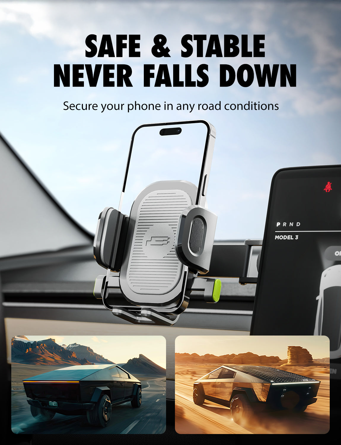 Bracketron OneClick Pivot Phone Mount