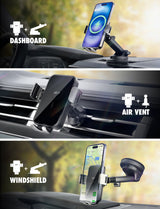 Bracketron PwrUp Automatic Dash/Window/Vent Mount