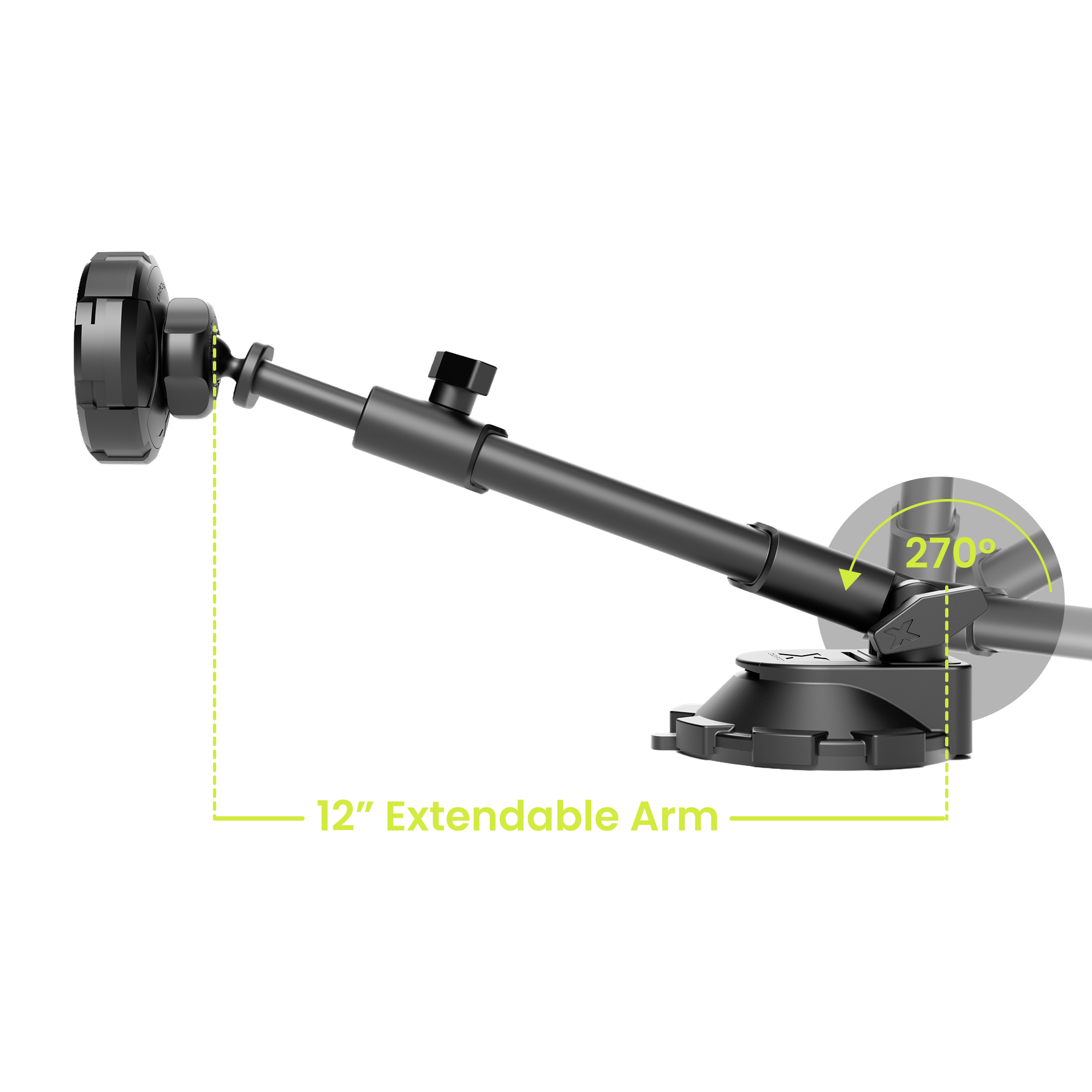 12" Extendable Telescopic Arm