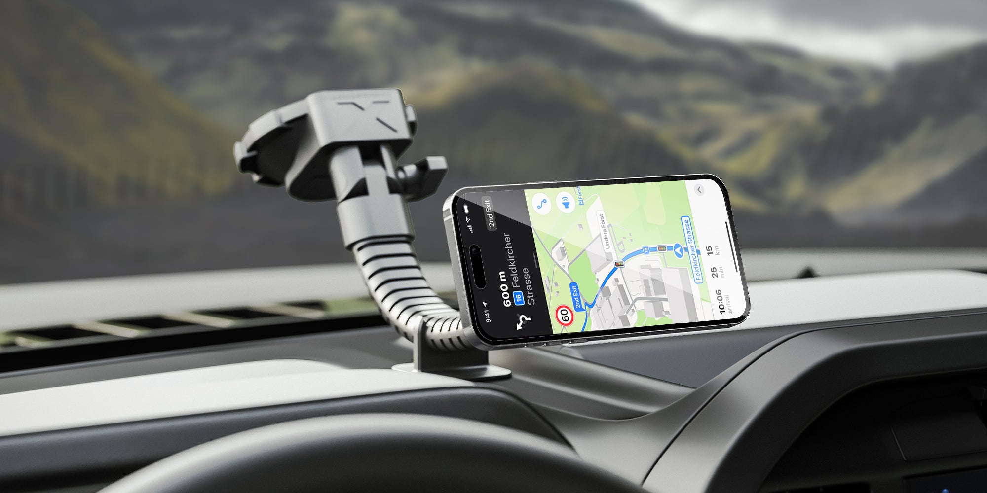 Bracketron HD Pro MagAlign X X-Flex MagSafe Magnetic Mount