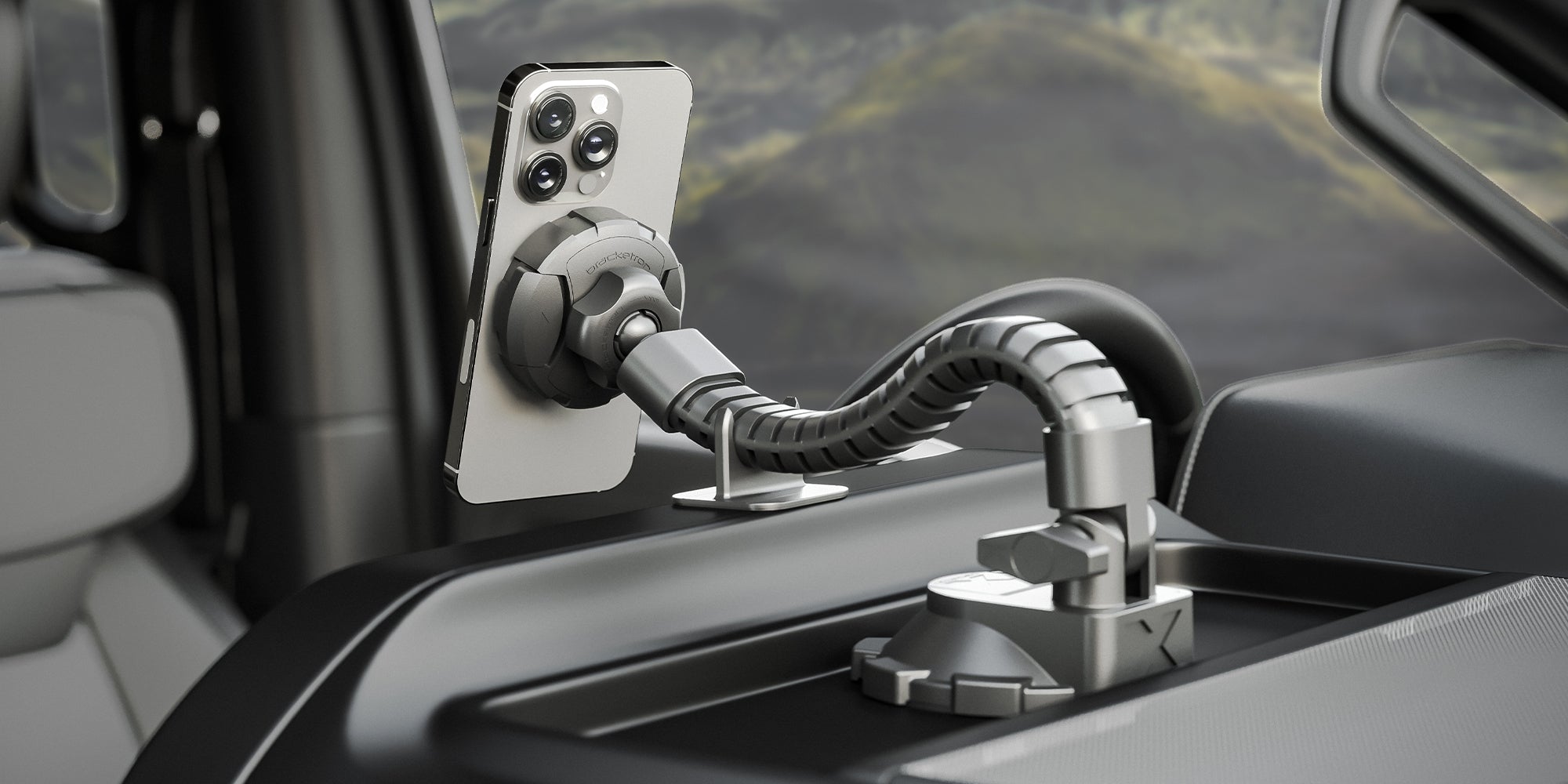 Bracketron HD Pro MagAlign X X-Flex MagSafe Magnetic Mount