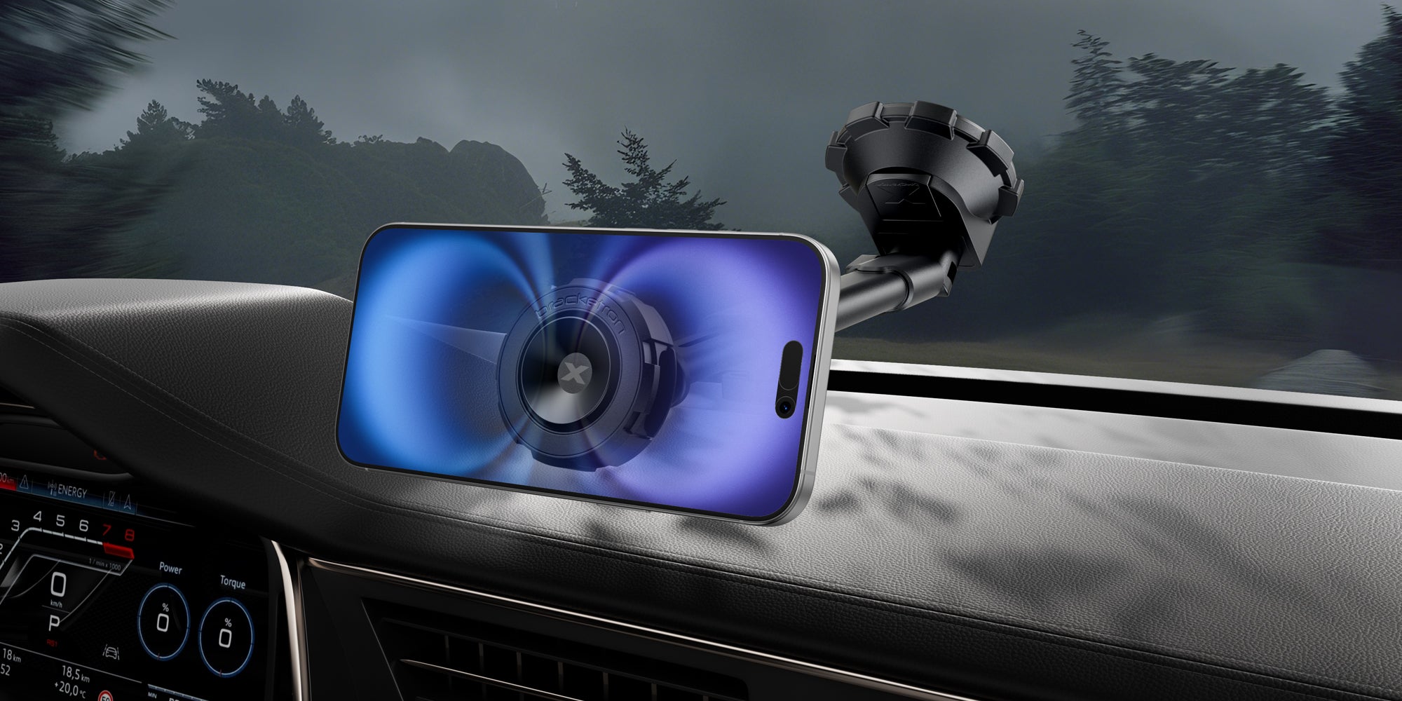 Bracketron HD Pro MagAlign X Extend MagSafe Magnetic Mount