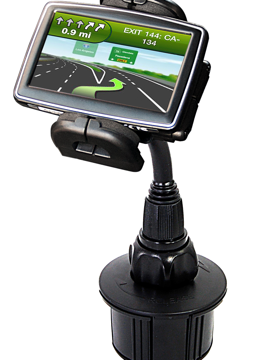 Bracketron Universal Grip-It Cupholder GPS Mount