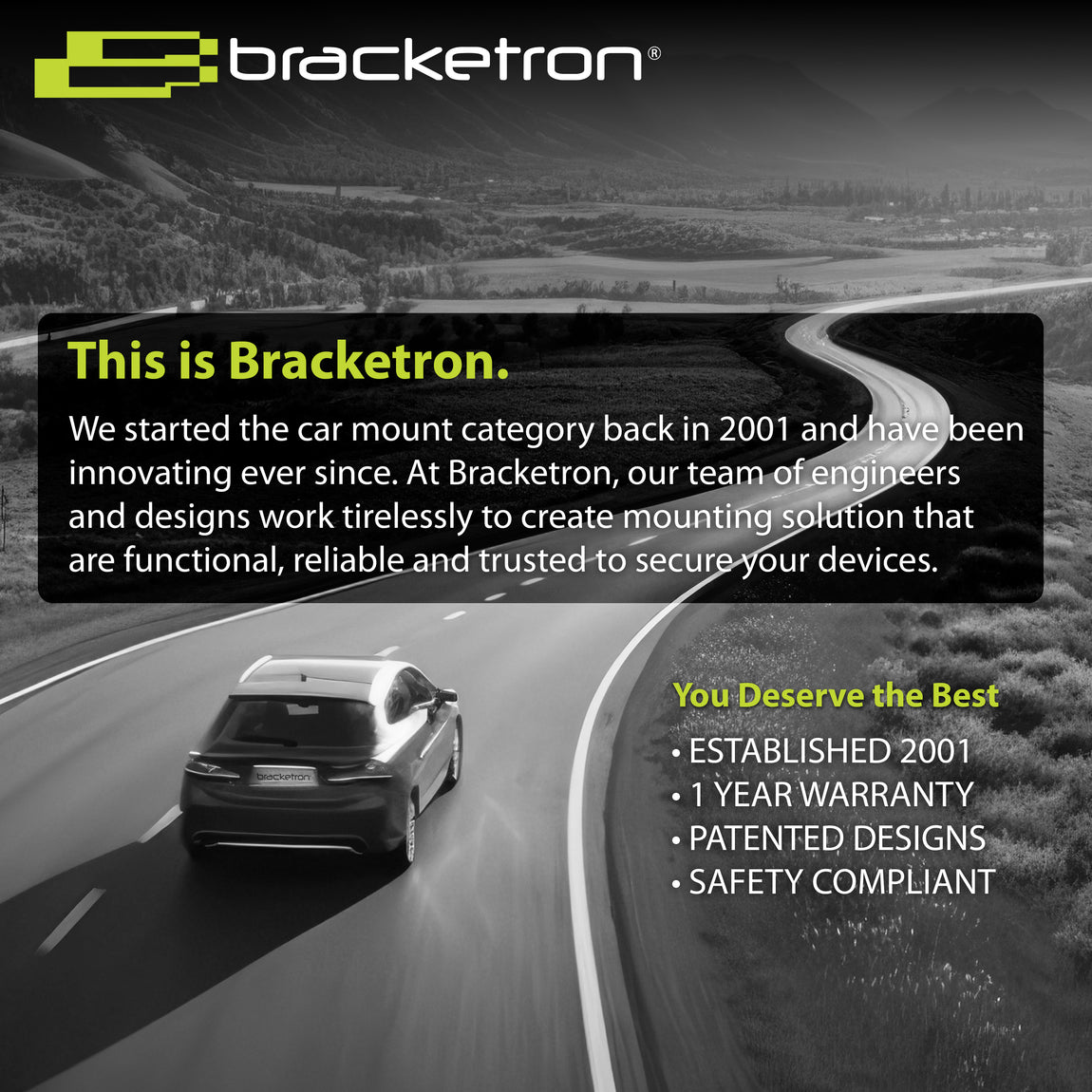 Bracketron MagAlign Dash & Window Mount