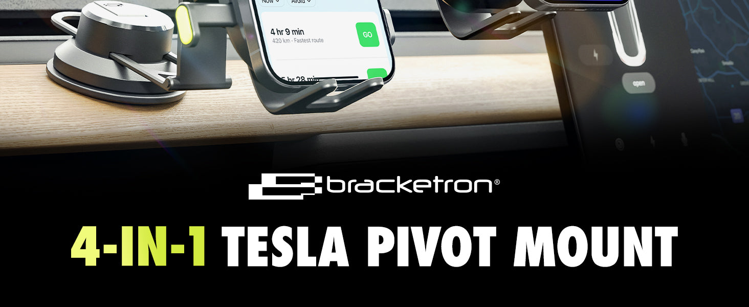 Bracketron OneClick Pivot Phone Mount desktop feature image 2