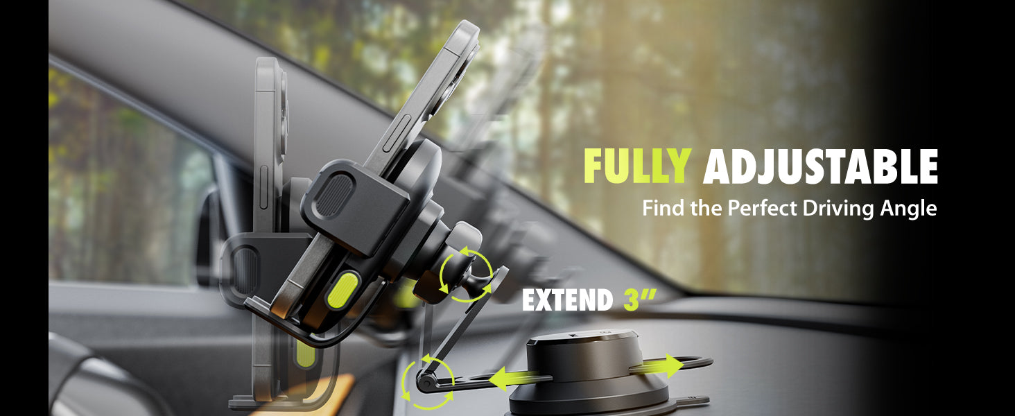 Bracketron OneClick Pivot Phone Mount desktop feature image 4