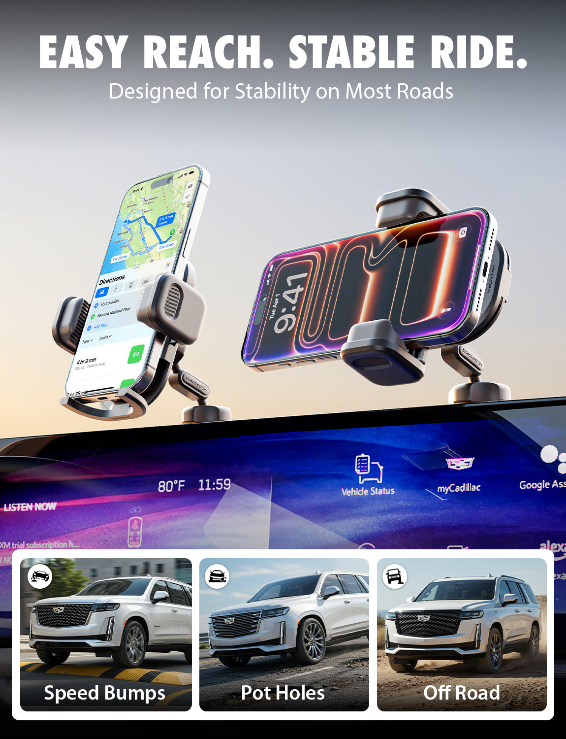 Bracketron TripGrip PRO Vent & Dash Mount