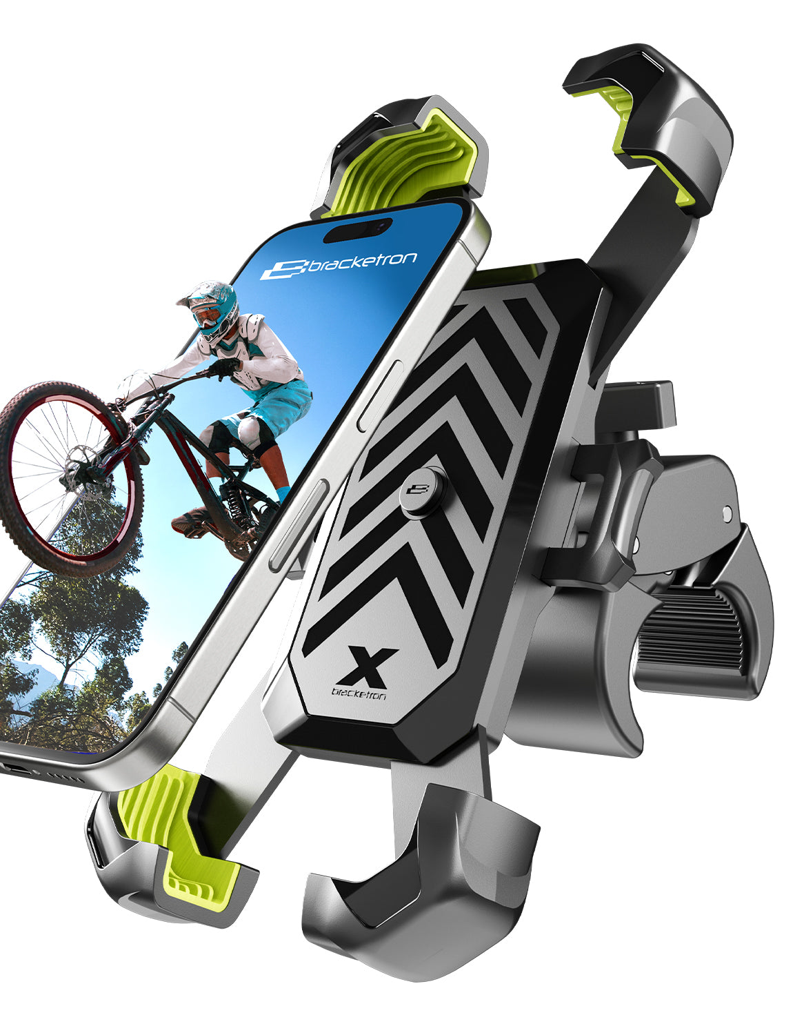 Bracketron HD X-LOCK Handlebar Phone Mount