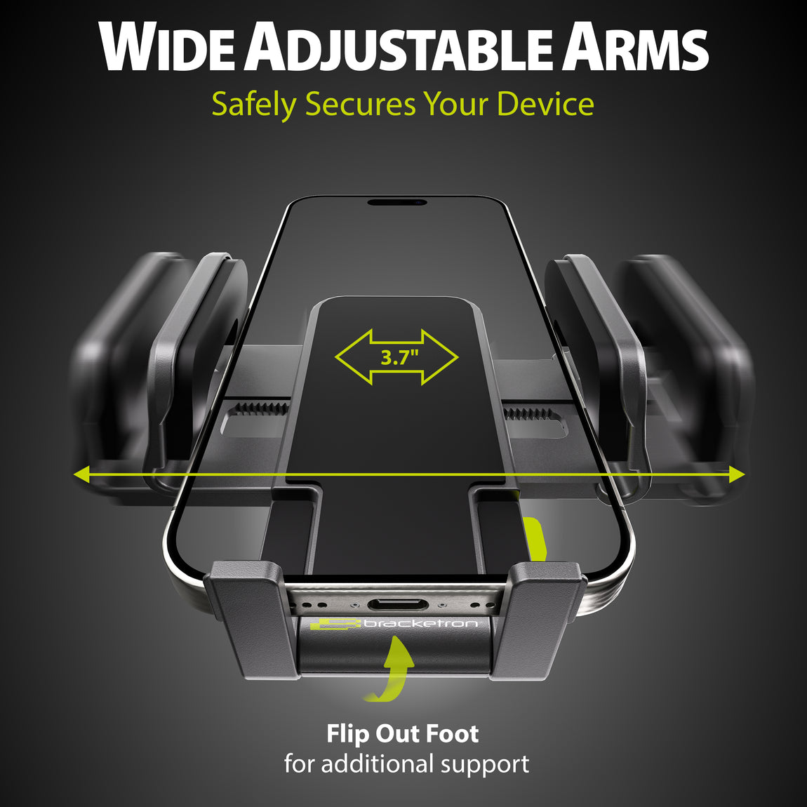 Bracketron TripGrip 1.0 Extend Window, Dash & Vent Mount