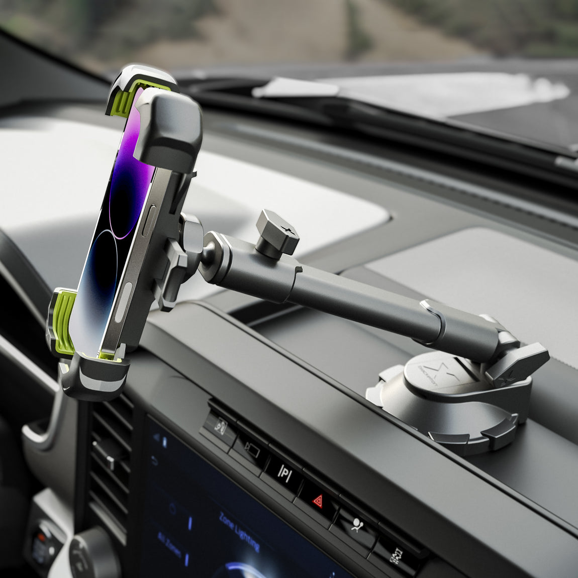 Bracketron HD X-LOCK Extend Dash & Window Mount
