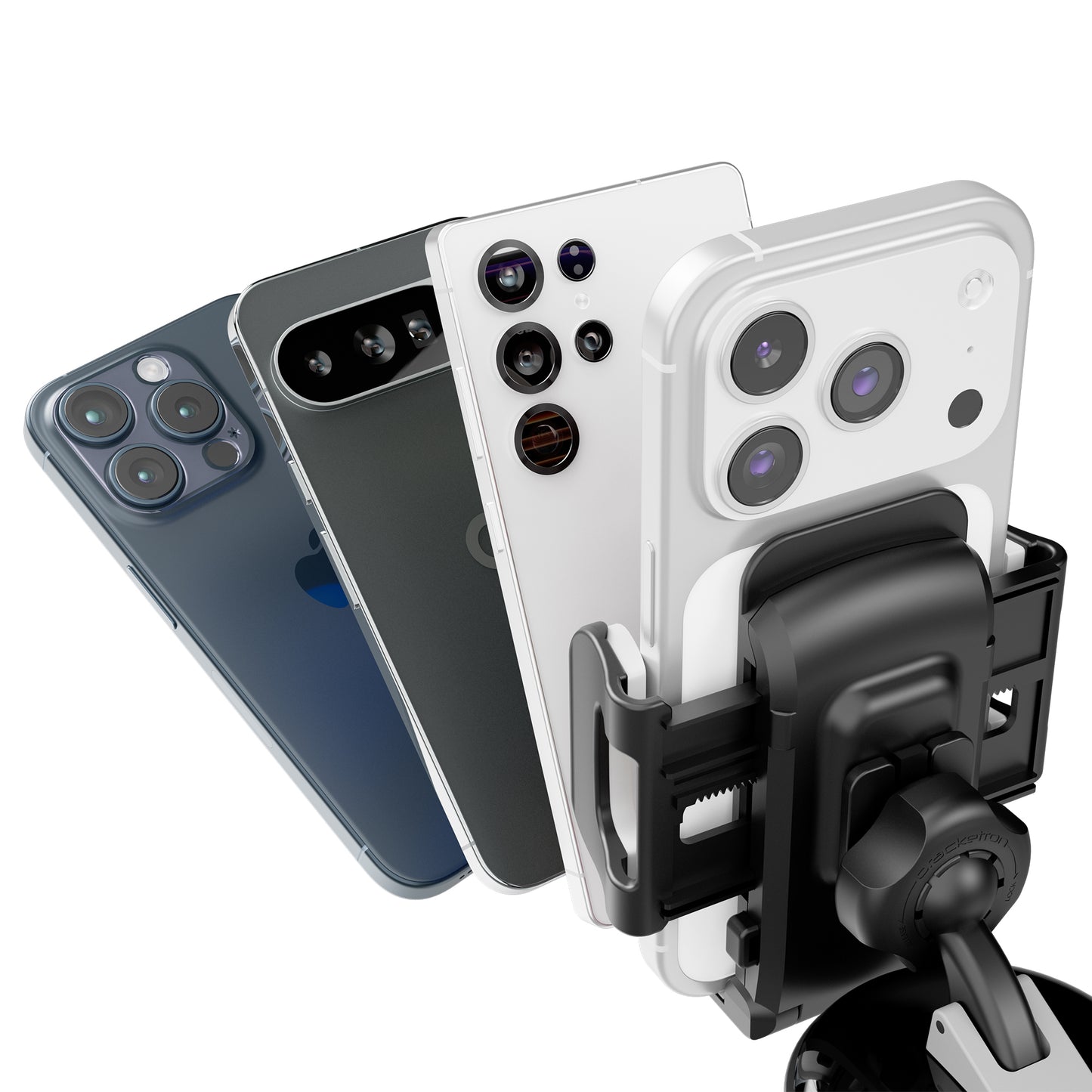 Bracketron Griplox Waterproof Suction Boat Mount Phone Holder